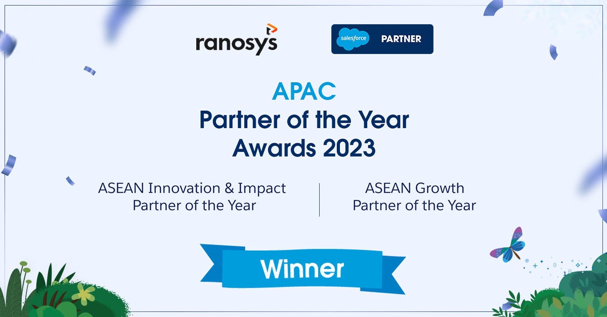 Ranosys recognized with two Salesforce Partner Awards