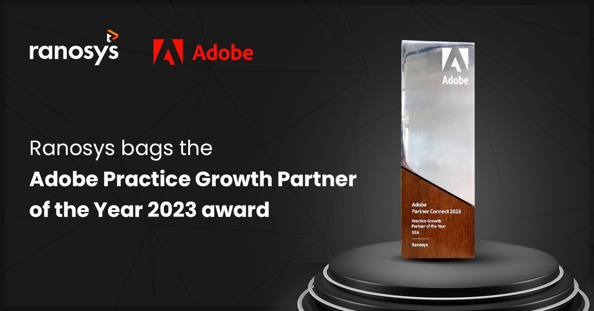 Ranosys bags the Adobe Practice Growth Partner of the Year 2023 award