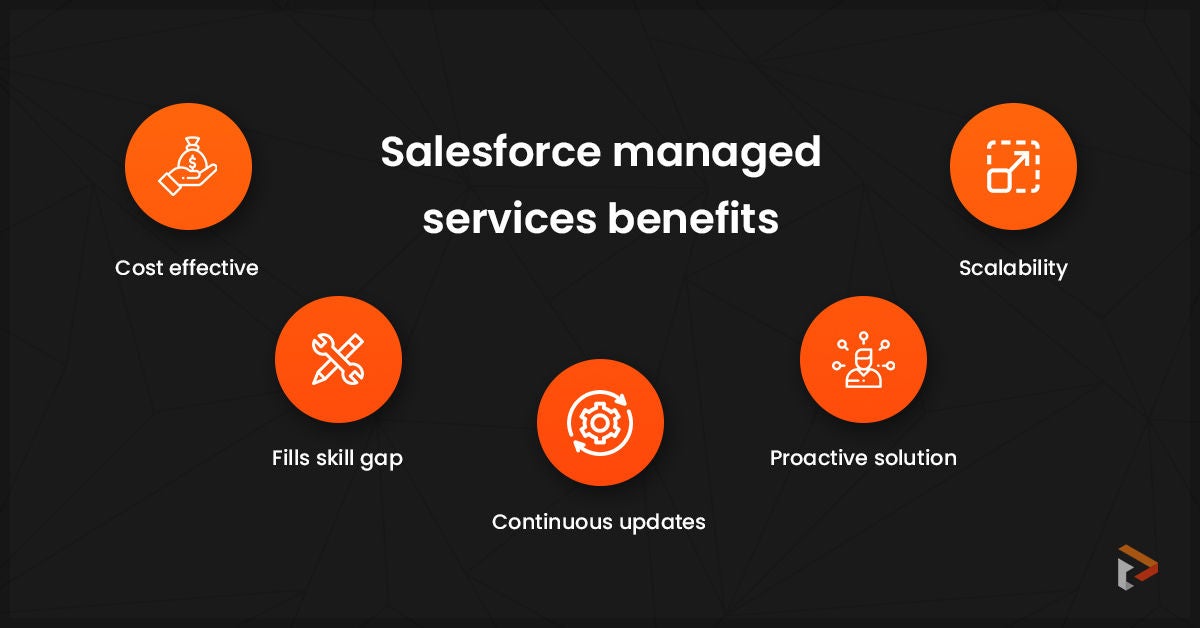 Salesforce managed services benefits