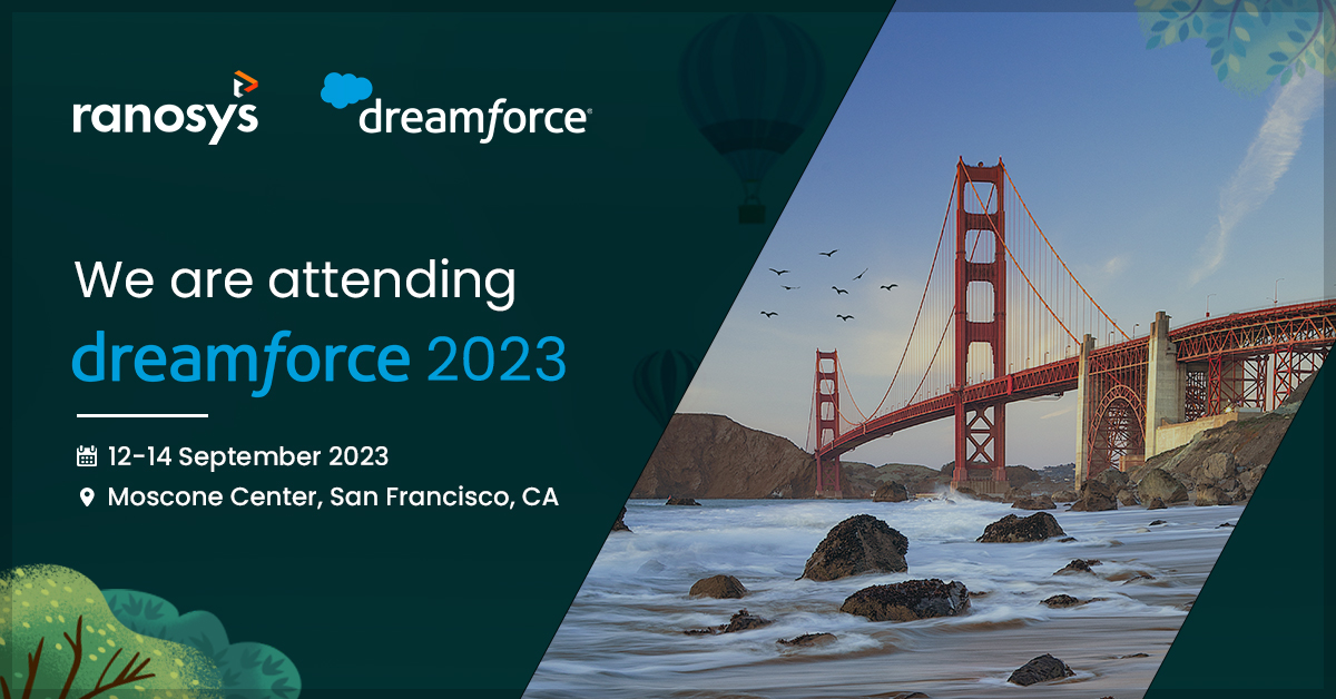Ranosys to attend Salesforce Dreamforce 2023